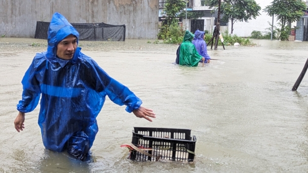 Mưa lũ gây ngập lớn tại Thừa Thiên - Huế