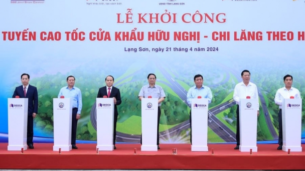 Khởi công dự án cao tốc cửa khẩu Hữu Nghị - Chi Lăng