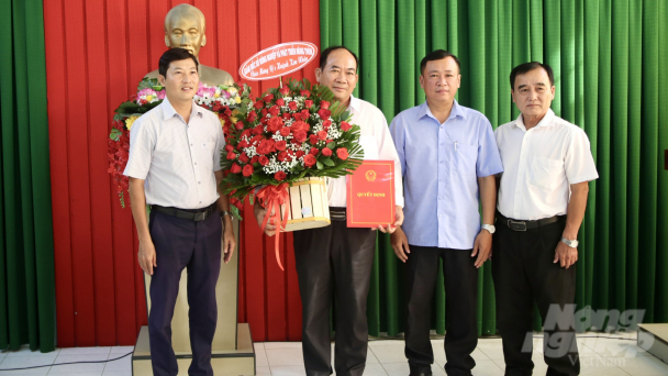 Ông Huỳnh Kim Nhân làm Phó Giám đốc Sở NN-PTNT tỉnh Trà Vinh