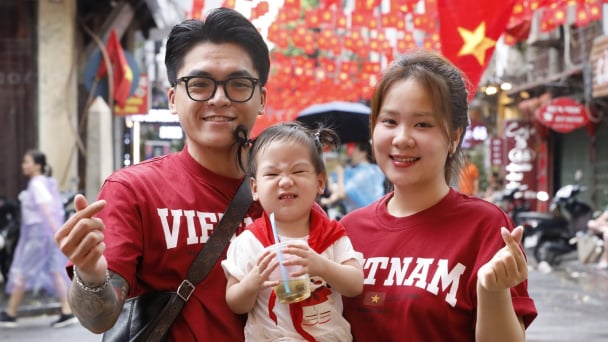 'Tôi muốn các con được trải nghiệm không khí đặc biệt này'