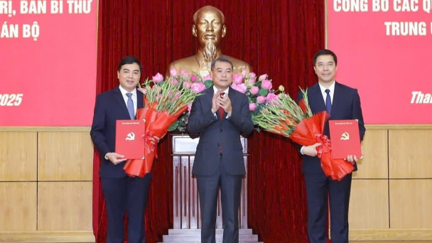 Thanh Hóa bổ sung 2 Phó Bí thư Tỉnh ủy
