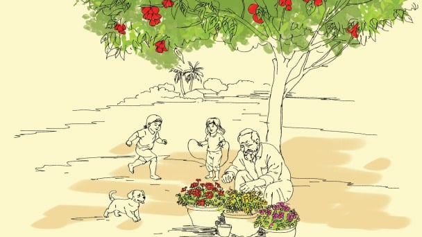 Dưới gốc cây roi ngày Tết