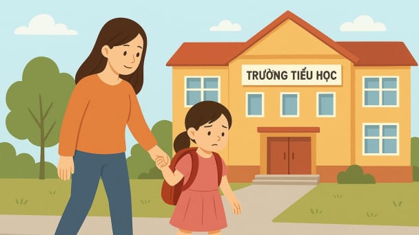 Dắt tay con vào lớp 1 với những tâm lý bỡ ngỡ