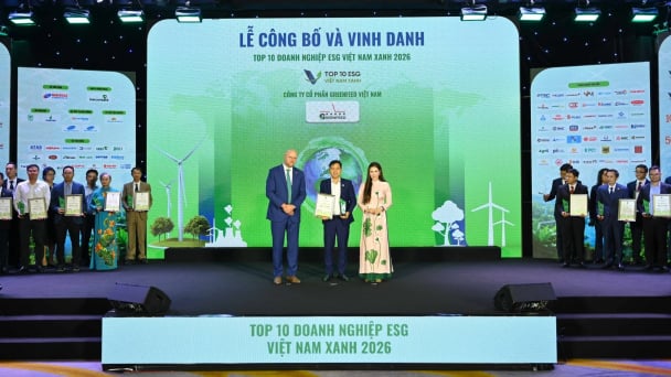 Greenfeed được vinh danh top 100 doanh nghiệp ESG Việt Nam Xanh