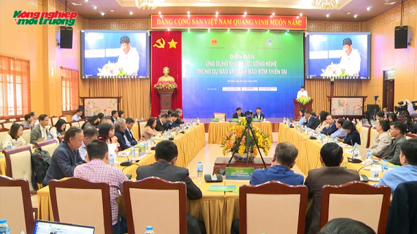Xã hội hóa đầu tư công nghệ trong phòng, chống thiên tai