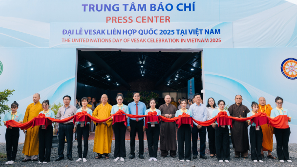 Khai trương Trung tâm Báo chí phục vụ Đại lễ Phật đản Vesak 2025