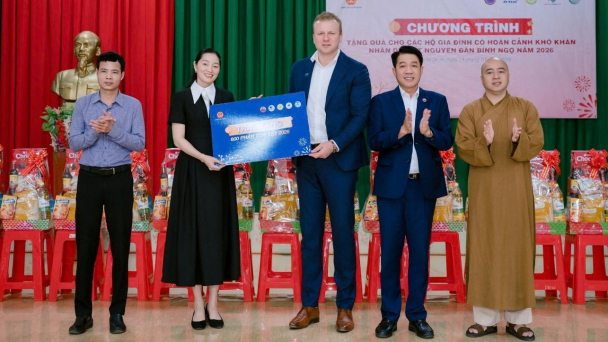 Chuỗi hoạt động 'Tết ấm - Tết nghĩa tình' 2026 của Hùng Nhơn Group