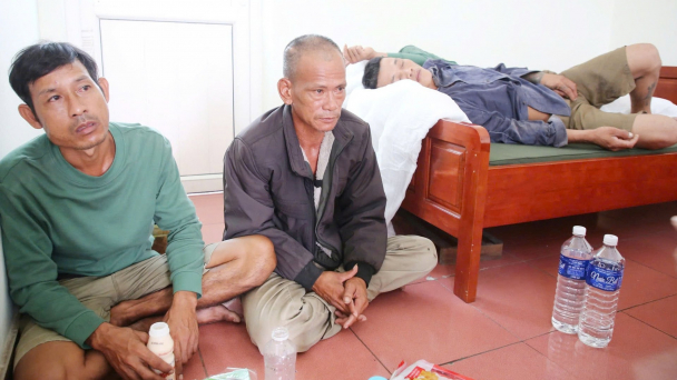 Những giờ sinh tử của 4 ngư dân bị chìm tàu trong đêm mưa bão