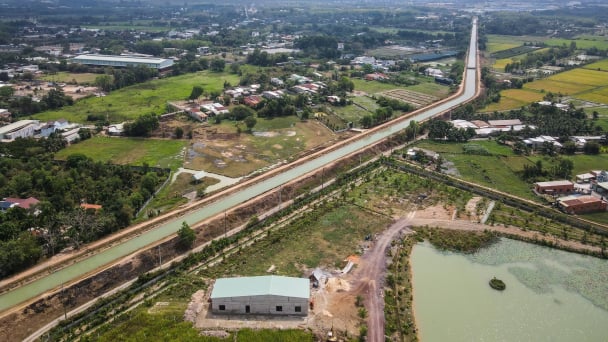 Kênh Đông Củ Chi giúp nông nghiệp vùng đất thép màu mỡ