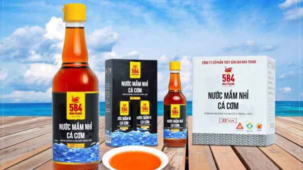 Nước mắm 584 Nha Trang nhận diện mới, sức bật mới