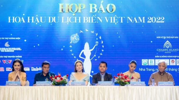 Đêm chung kết cuộc thi Hoa hậu Du lịch Biển Việt Nam tổ chức tại VinWonders-Vinpearl