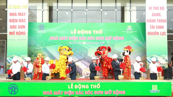 Khởi công dự án Nhà máy điện rác Sóc Sơn mở rộng