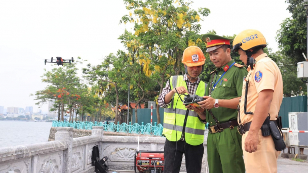 Hà Nội thử nghiệm UAV để giám sát an ninh trật tự