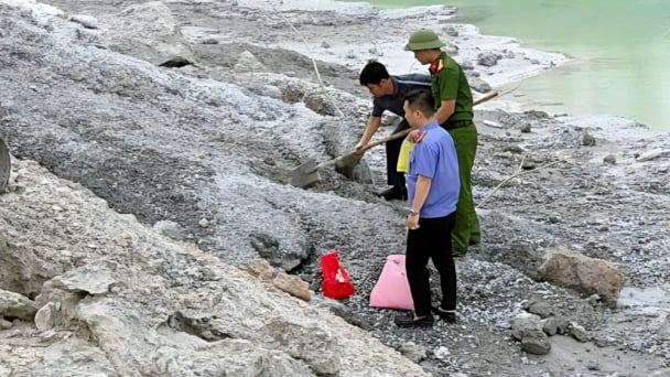Công ty Đại An đổ hơn 200 tấn chất thải bê tông trái phép