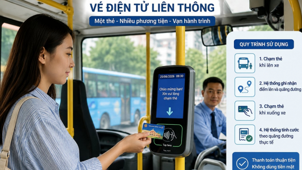 Hà Nội vận hành hệ thống thẻ vé điện tử liên thông đa phương thức