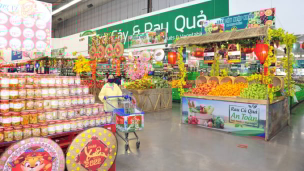 MM Mega Market tăng mạnh lượng dự trữ hàng Tết