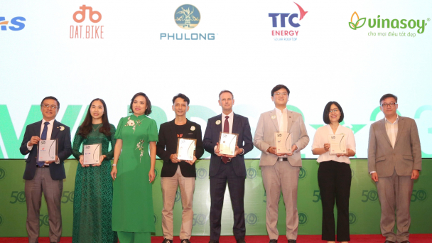 Vinasoy được vinh danh trong Top 50 doanh nghiệp phát triển bền vững