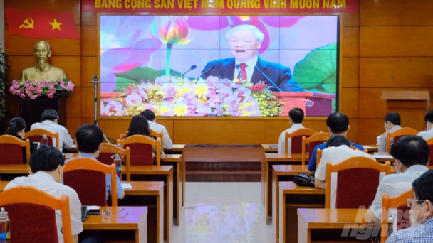 Bộ NN-PTNT tổ chức 15 điểm cầu dự Hội nghị toàn quốc của Đảng
