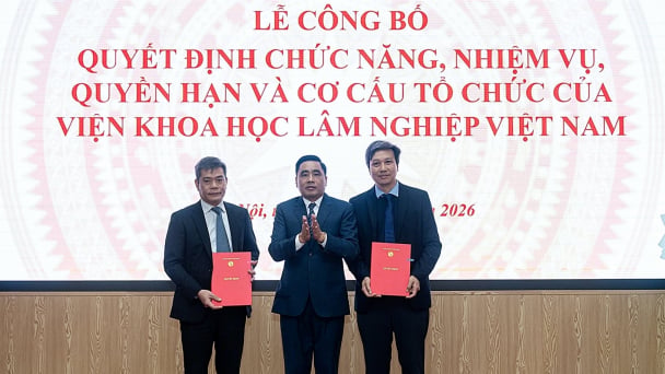 Sáp nhập Viện Điều tra, Quy hoạch rừng vào Viện Khoa học Lâm nghiệp Việt Nam