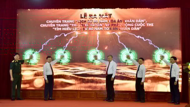 Phát động Cuộc thi ‘Tìm hiểu lịch sử 80 năm Tòa án nhân dân’