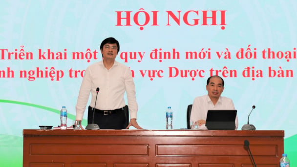 Giám đốc Sở Y tế Hà Nội đối thoại với gần 100 doanh nghiệp dược