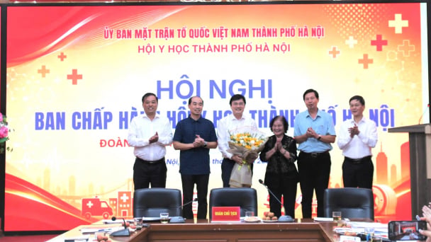 TS.BS Nguyễn Trọng Diện làm Chủ tịch Hội Y học thành phố Hà Nội