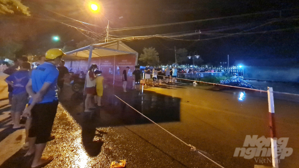 Nửa đêm 9/9, nước sông Lô dâng cao kỷ lục, đường phố Tuyên Quang bắt đầu ngập