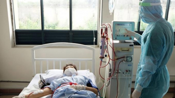 Khu cách ly đầu tiên tại TP.HCM triển khai chạy thận nhân tạo