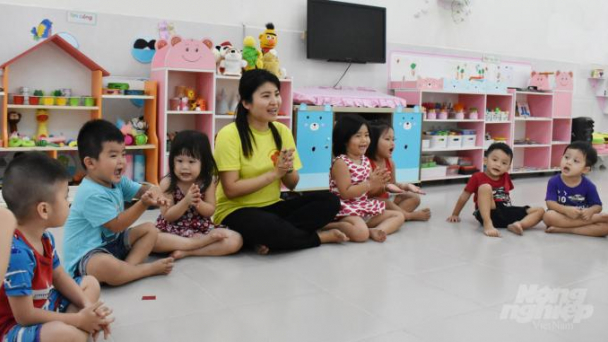Phụ huynh yên tâm vì các trường tổ chức giữ trẻ dịp hè