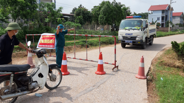 Thái Nguyên: Cưỡng chế cách ly với F1 của bệnh nhân Covid-19 đầu tiên