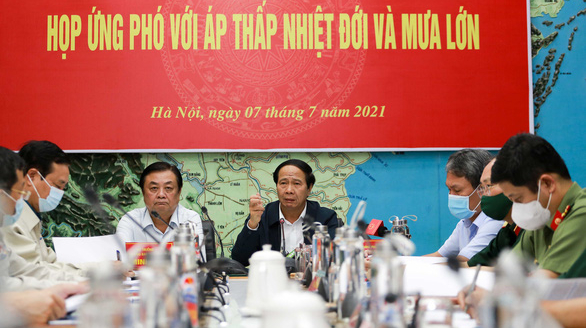 Áp thấp nhiệt đới gây mưa lớn đến hết ngày 8/7