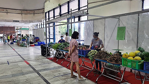 5 địa điểm tập kết hàng hóa thiết yếu phục vụ người dân Thủ đô