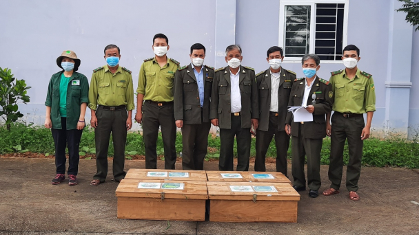 Vườn Quốc gia Cúc Phương cứu hộ số cá thể lớn