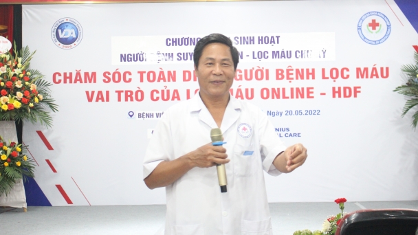Đồng hành cùng bệnh nhân suy thận mạn, lọc máu chu kỳ
