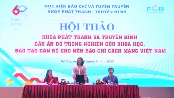 Nơi đào tạo hơn 15.000 nhà báo chuyên ngành phát thanh, truyền hình
