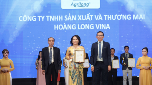 Phân bón Hoàng Long Vina lọt TOP 10 Thương hiệu hàng đầu ASEAN