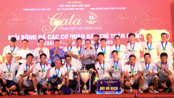 Press Cup 2023 - Nơi hội ngộ thắm tình đoàn kết của đội ngũ những người làm báo