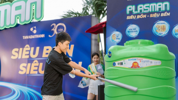 Trải nghiệm 'Thử thách độ bền cùng siêu bồn Plasman' gây ấn tượng đặc biệt
