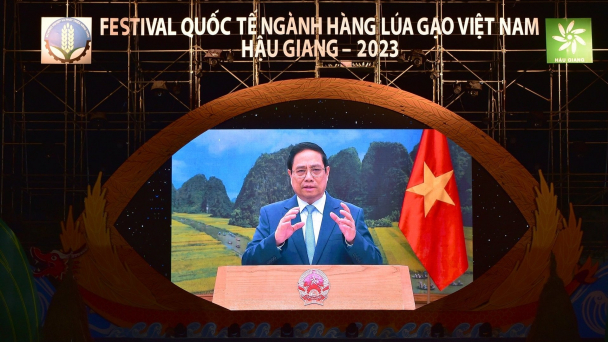 Tưng bừng khai mạc Festival Quốc tế ngành hàng lúa gạo Việt Nam - Hậu Giang 2023