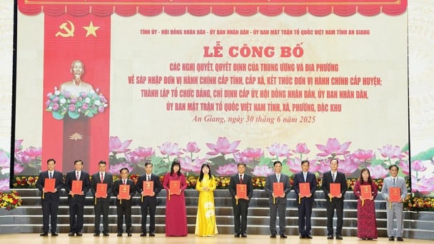 Danh sách lãnh đạo tại 102 xã, phường ở An Giang