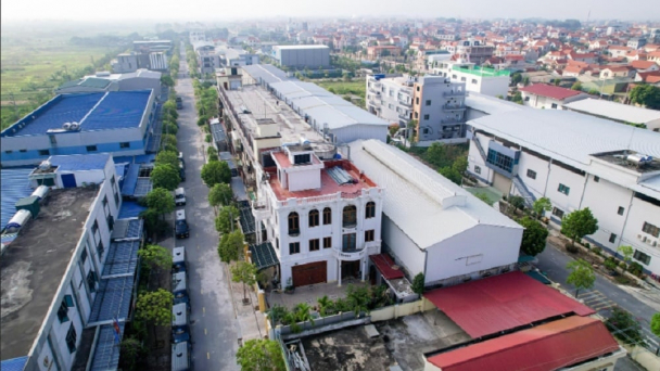 Tồn tại ở Cụm công nghiệp làng nghề Dương Liễu