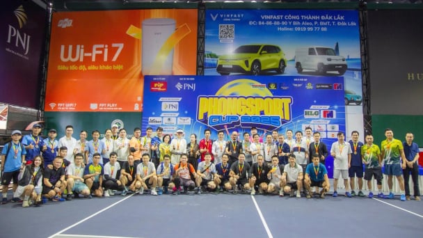 Giải Pickleball Phong Sport Cup lần thứ I diễn ra sôi động, chuyên nghiệp
