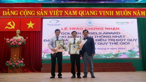 Bệnh viện Thống Nhất nhận tiêu chuẩn Vàng quốc tế về điều trị đột quỵ