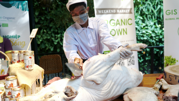 Phiên chợ Organic đầu tiên tại TP.HCM