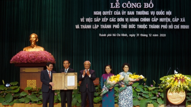 TP.HCM công bố thành lập Thành phố Thủ Đức