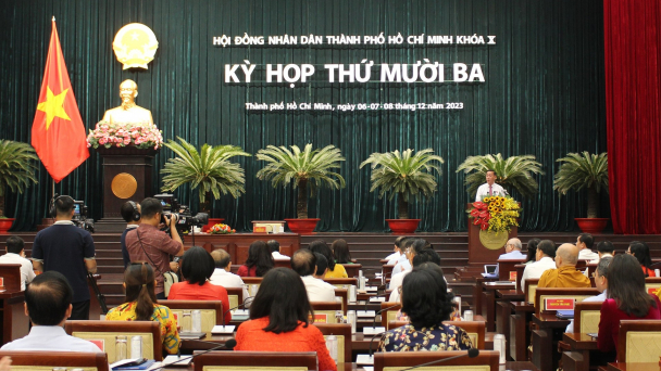HĐND TP.HCM lấy phiếu tín nhiệm 31 lãnh đạo