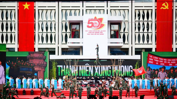 Tổng duyệt lễ kỷ niệm 50 năm ngày thành phố mang tên Bác