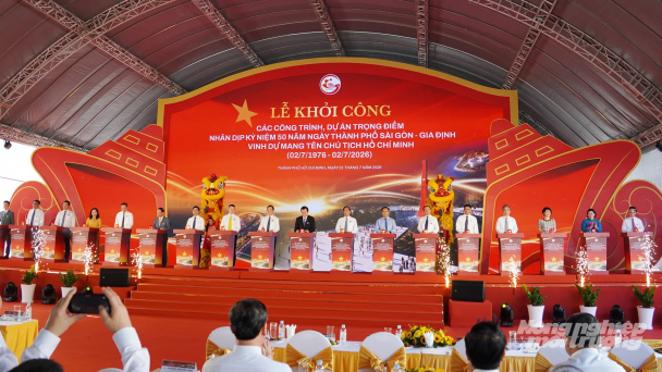 Khởi công 8 dự án trọng điểm kỷ niệm 50 năm thành phố mang tên Bác