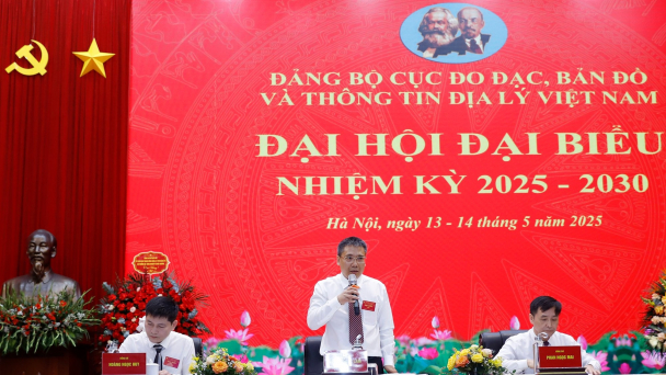 Phiên trù bị Đại hội đại biểu Đảng bộ Cục Đo đạc, Bản đồ và Thông tin địa lý Việt Nam
