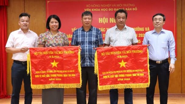 Thi đua trở thành động lực sáng tạo nghiên cứu khoa học đo đạc bản đồ